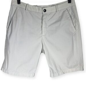 Bellerose Woman's White Size 2 Shorts 8.5" Inseam (US‎ 4-6)